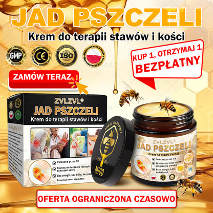 ZVLZVL™ Krem łagodzący ból stawów z jadłem pszczelim 🐝