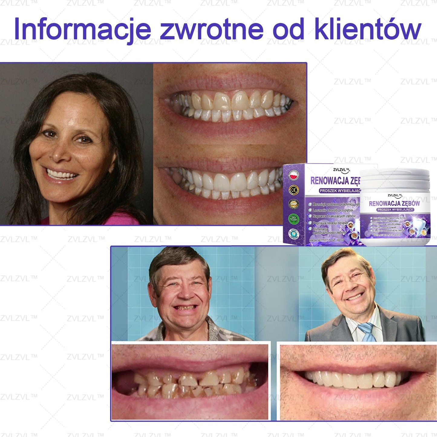 🎁 Zostało już tylko 5 pudełek! Zapewniamy również dodatkowy rabat 50%! Ciesz się białymi i zdrowymi zębami już teraz. Jeżeli przegapicie teraz, nadrobicie zaległości dopiero w przyszłym roku!